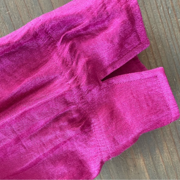 Chico's Fuchsia Open Front Jacket Sz 2 large women’s cardigan - Picture 6 of 6